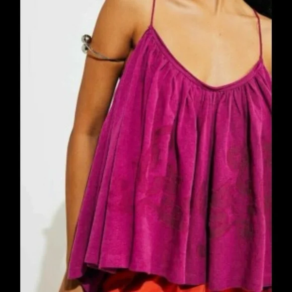 Free People Magenta Camisole Top - Picture 2 of 13